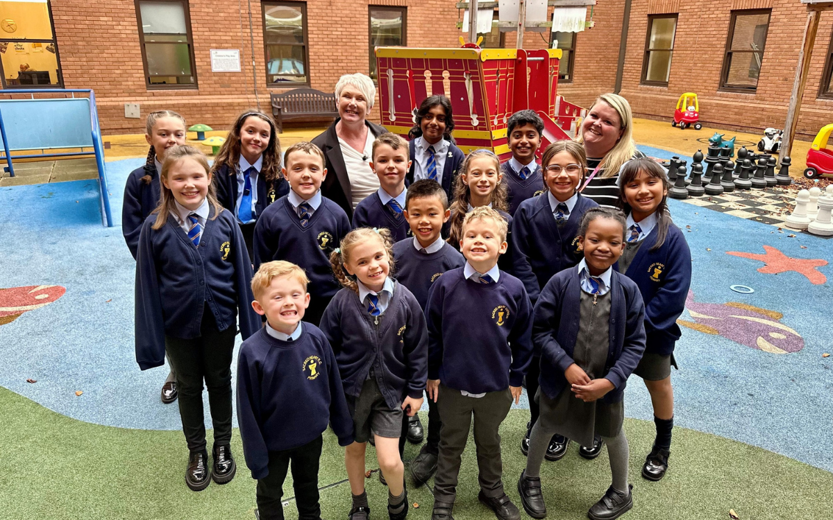 Local primary school supports hospital charity