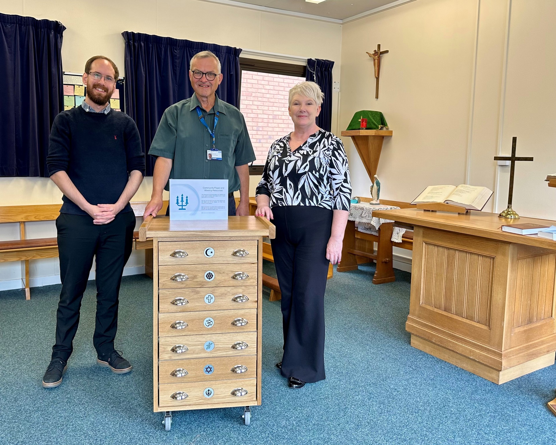Multi Faith Cabinet Donation