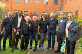 ABB Group volunteers help care for Warrington Hospital’s Forget Me Not Garden