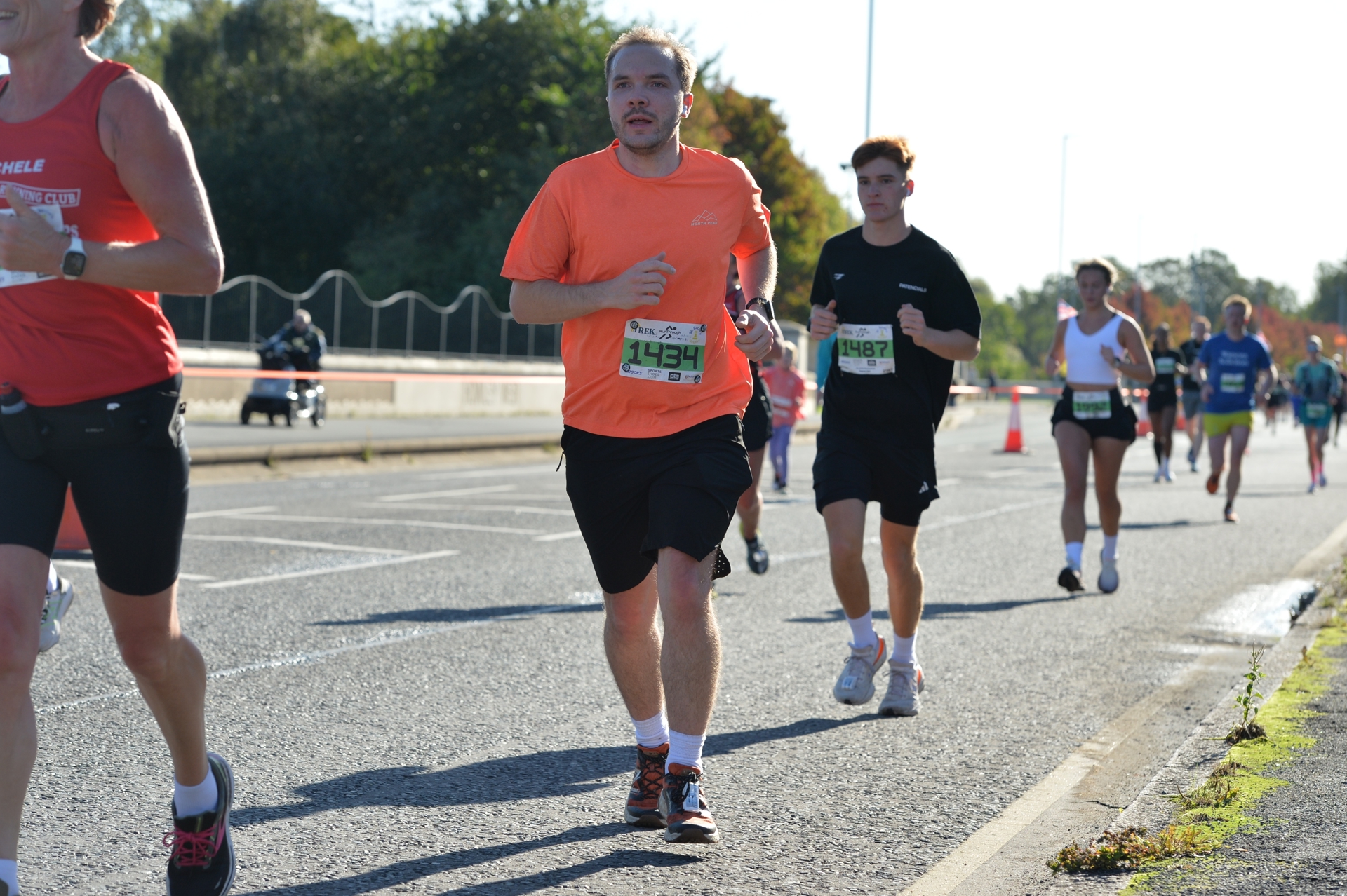 Tom Mannion running